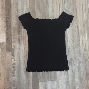 Off the shoulder top!